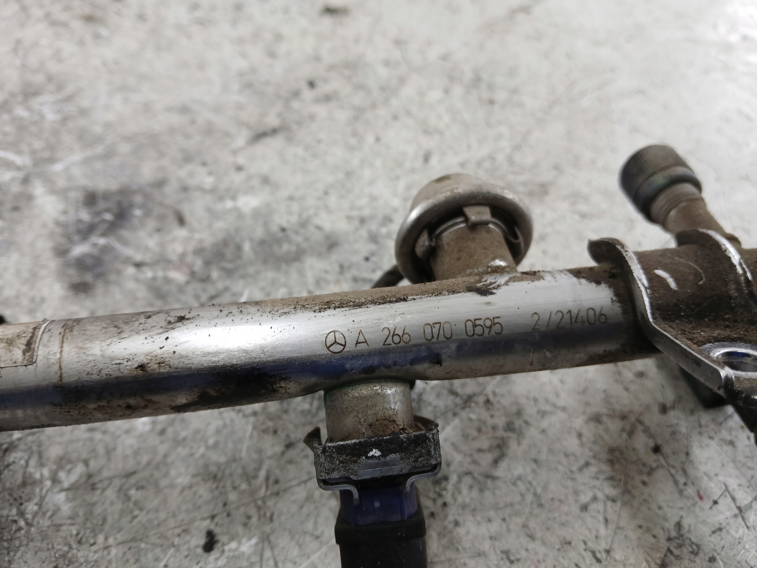 MERCEDES W169 1.7 rampe injection A2660700395