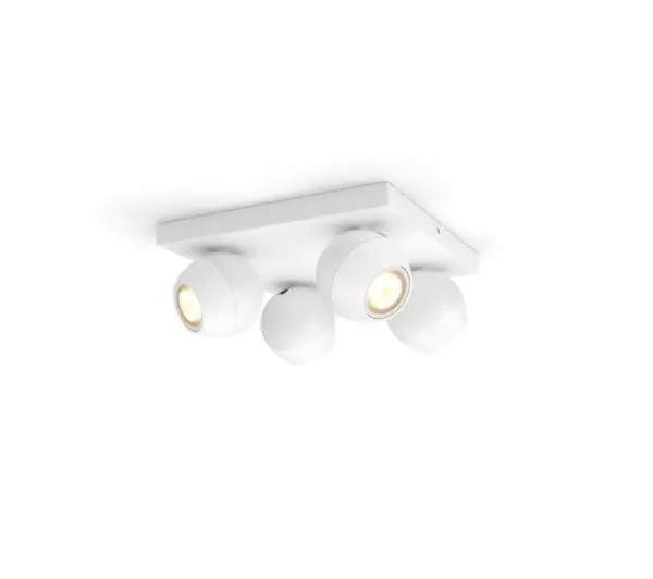 Philips Hue White Ambiance Buckram 929003048201 Biały