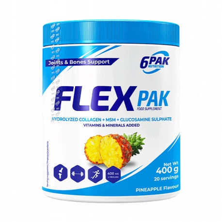 6PAK Flex Pak 400g ananász ízű