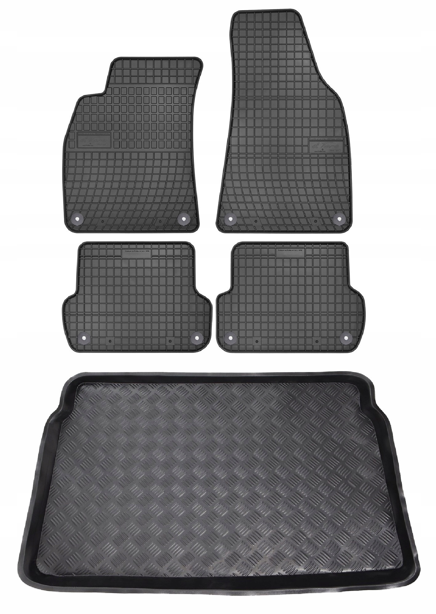 Килимки Суміш-Пластик gumowe1007729zs 5 el.