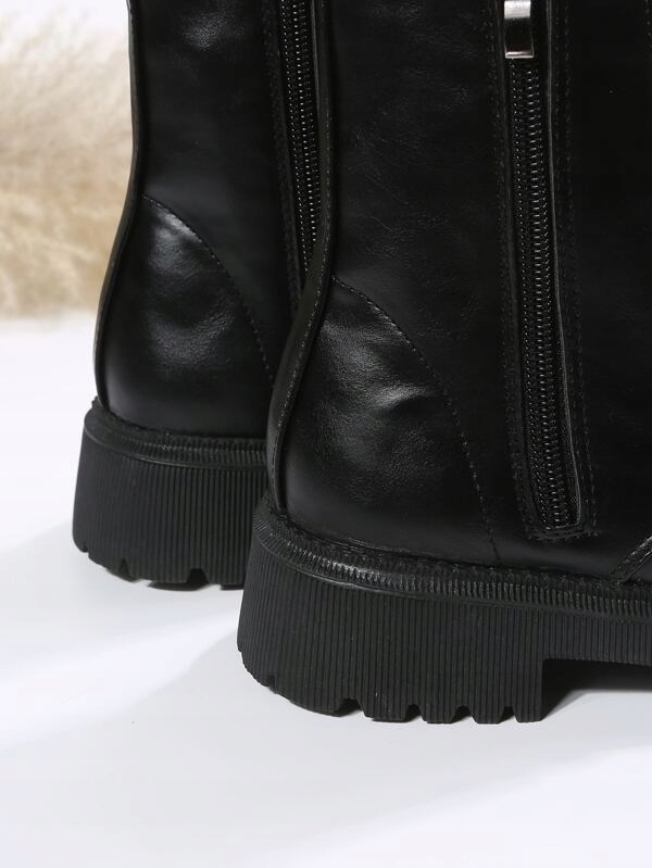 SHEIN CZARNE GLANDY ZA KOSTKE WIĄZANE R.41 Y015013 Rozmiar 41