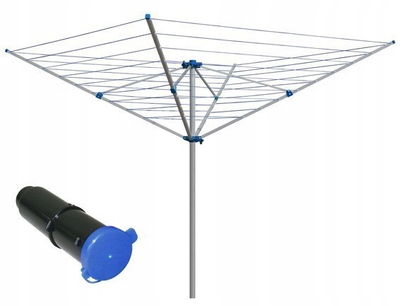 Zahradní Sušák Na Prádlo Do Zahrady Kolík Velký Hliníkový 50 M