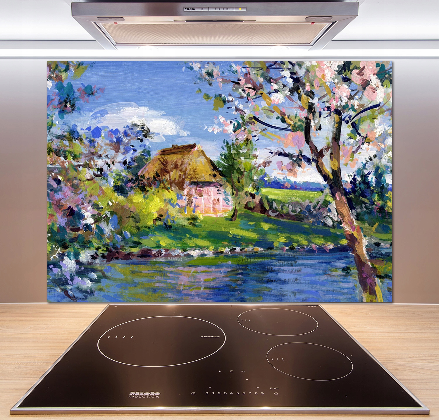 

Panel do kuchni Wiosenny pejzaż 100x70 cm + Klej