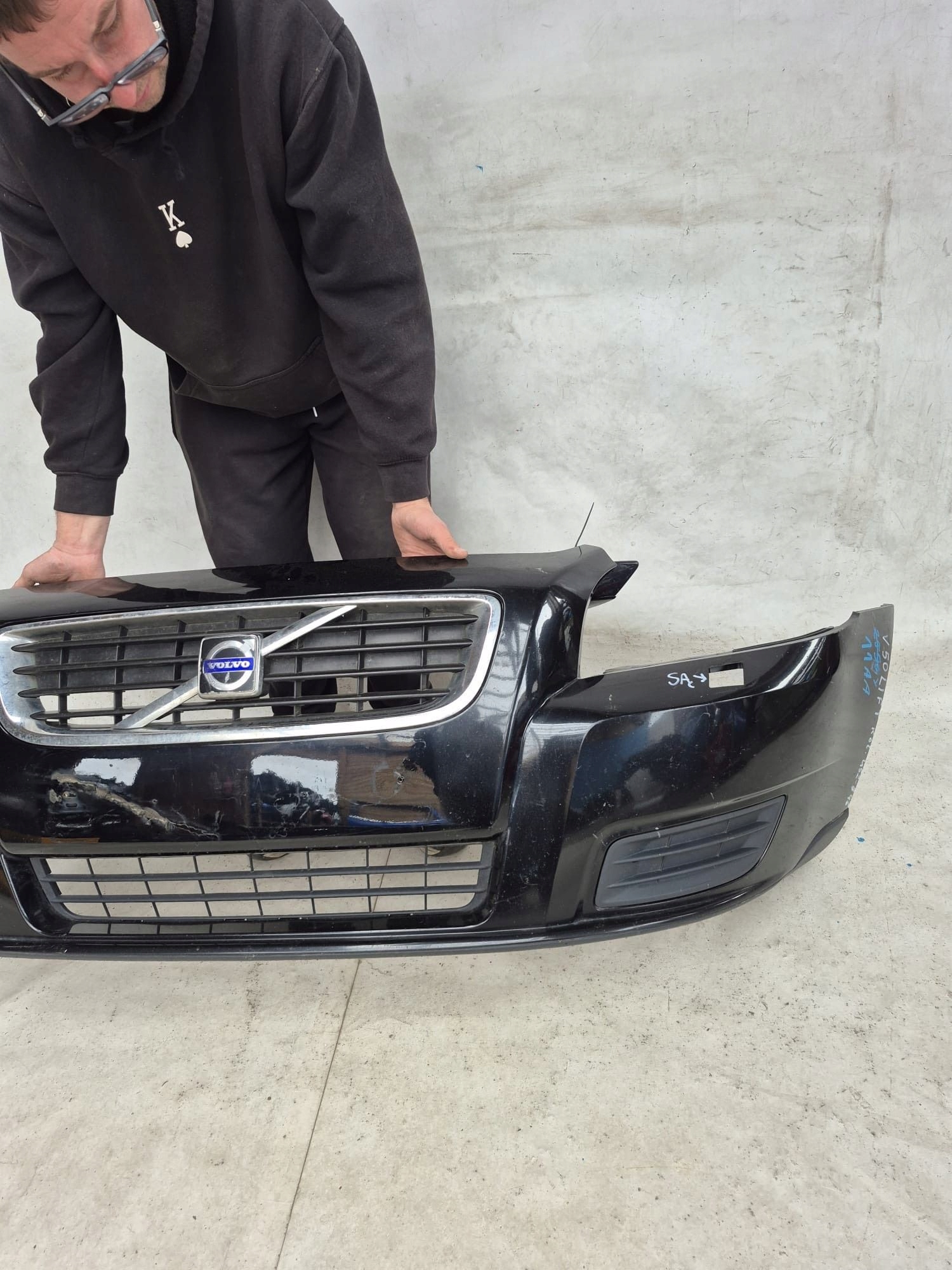 VOLVO V50 LIFT 07- bumper front front SPR 30744976 LAK.452-46