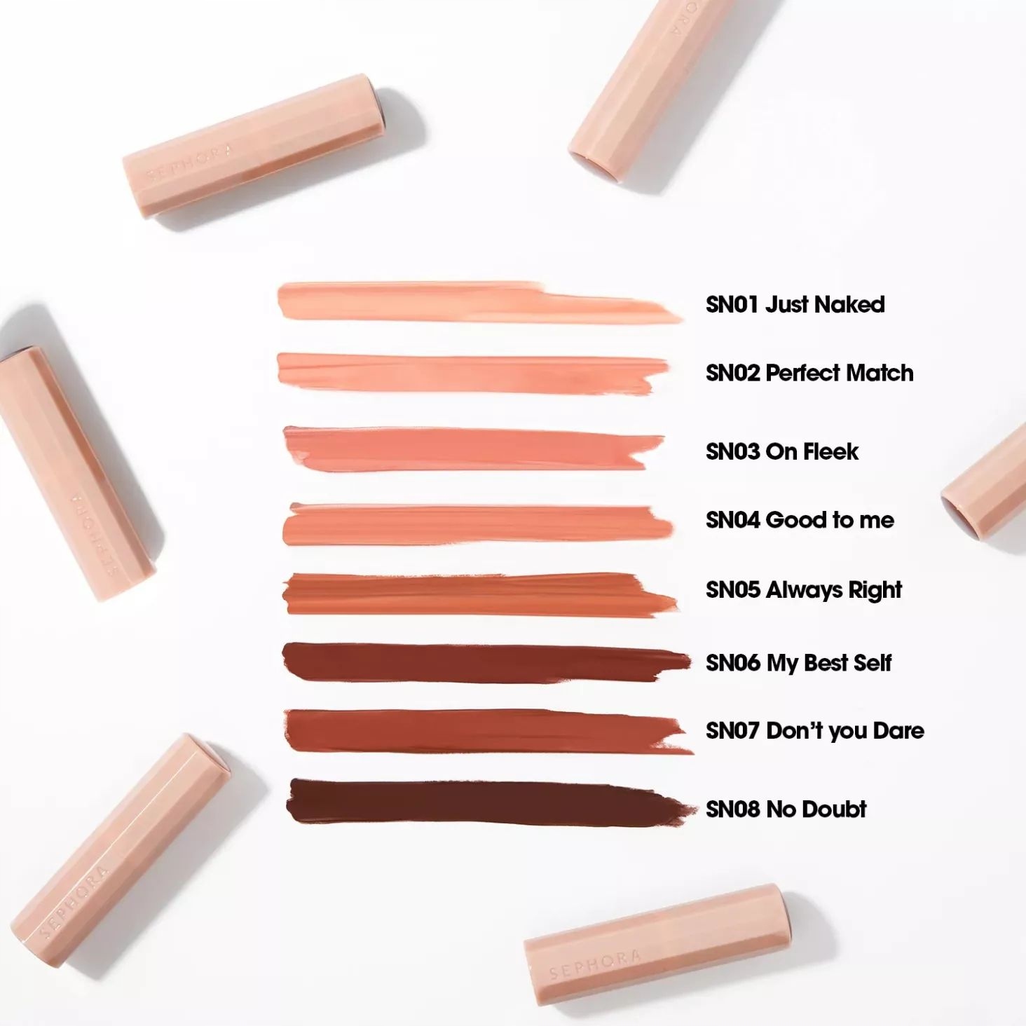Sephora Rouge Satin Pomadka Do Ust SN04 Good To Me EAN (GTIN) 3378872143512