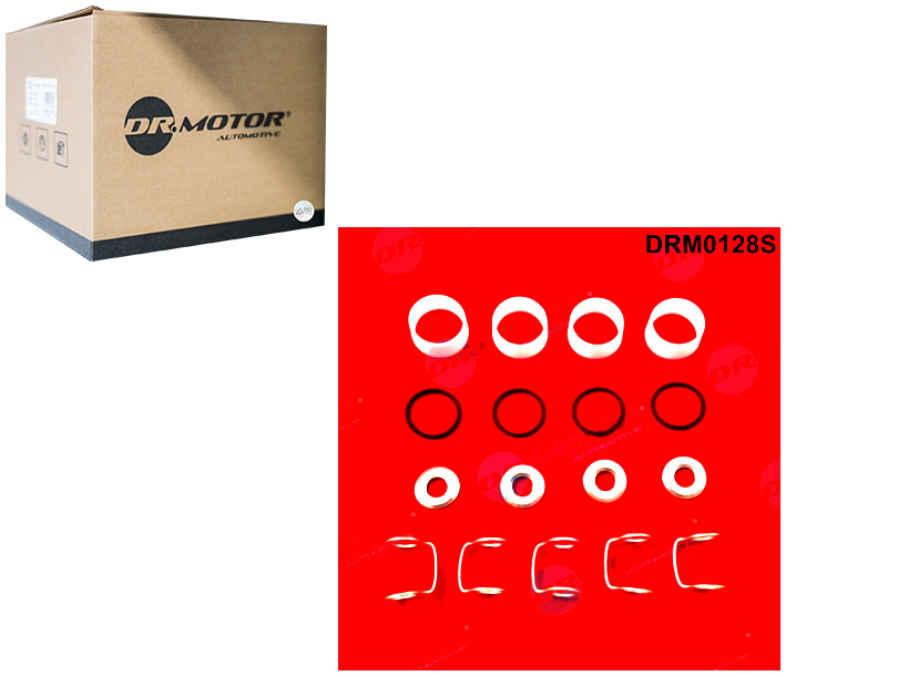 ZESTAW MONT WTRYSK PODKŁADKA 2MM TOYOTA - KPL NA SILNIK DR.MOTOR