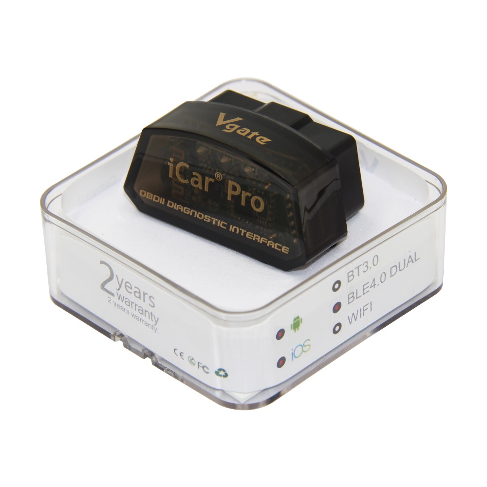 Vgate iCar Pro BT4.0 Interfejs DIAGNOSTYCZNY OBD2 ELM327 iOS PL Kod producenta Vgate-iCar-Pro-BT4.0