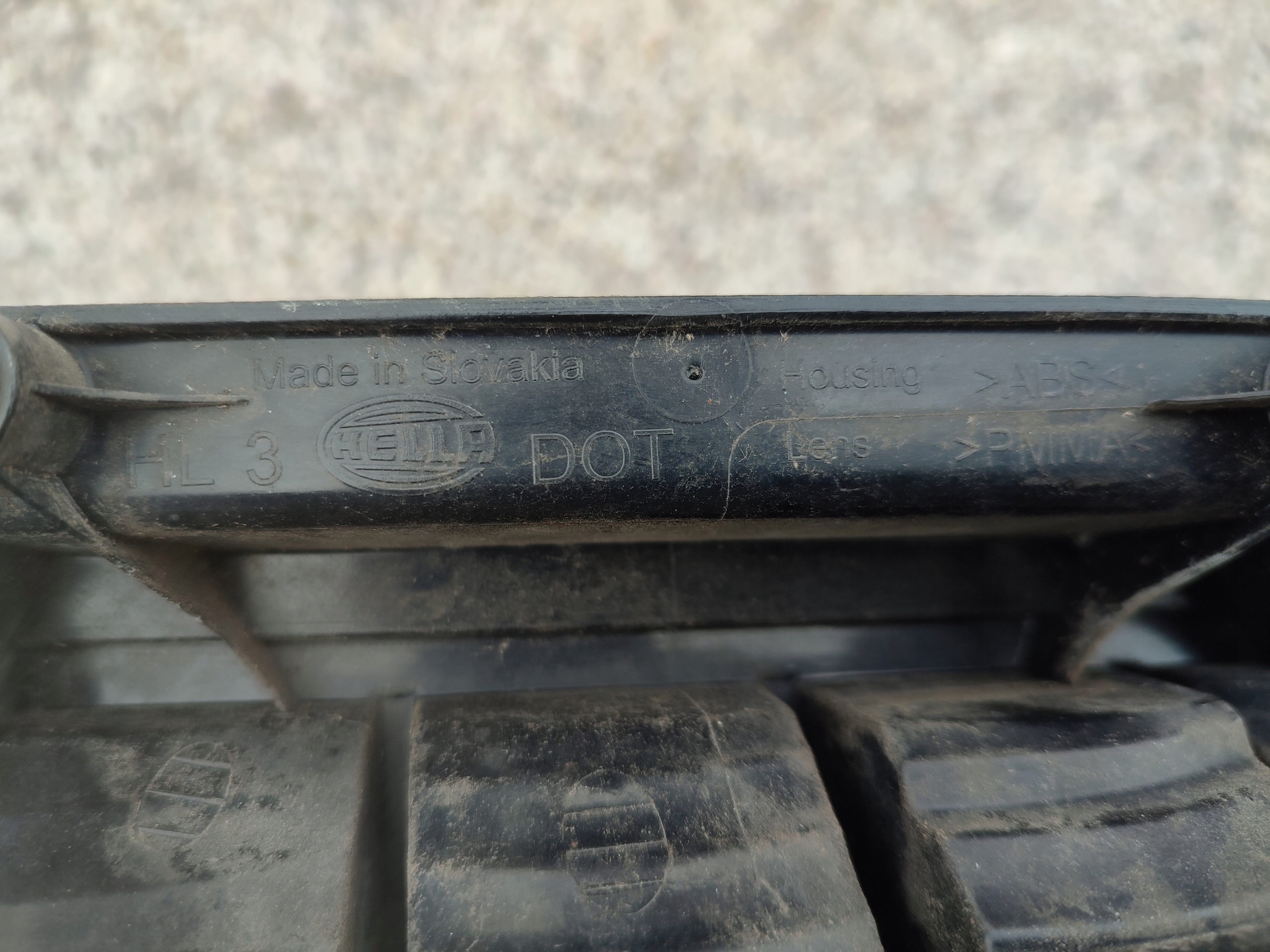 light left rear part rear left Volkswagen Transporter T5 7H0945095K