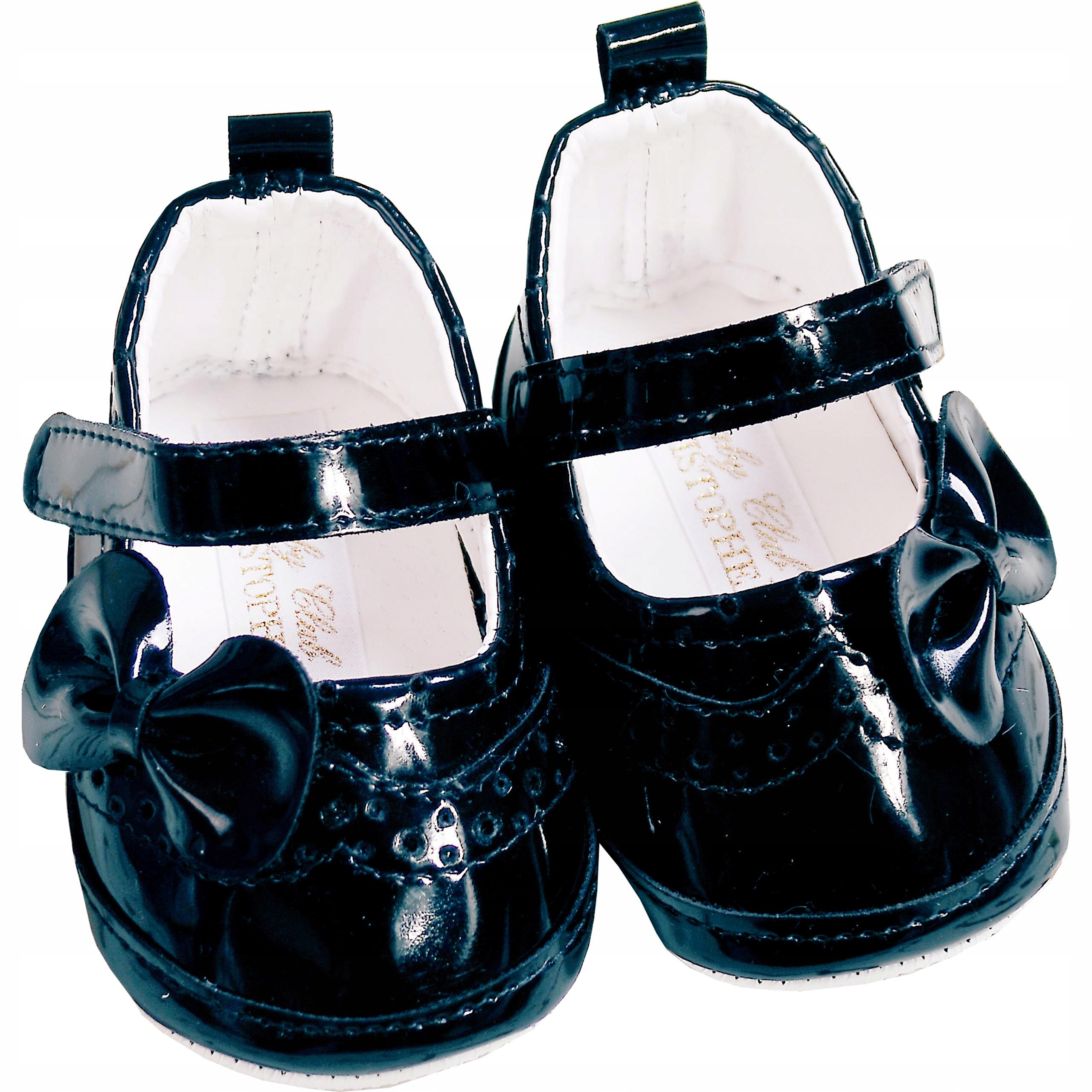 

Polskie Lakierki Czarne Christopher 12 CM