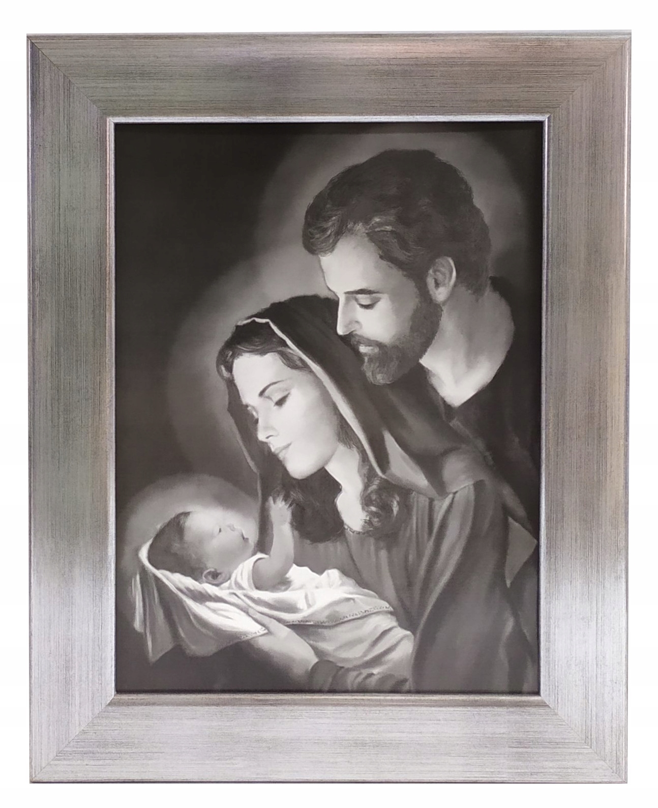

Obraz Na Ścianę Święta Rodzina 40X50 Czarno Biały