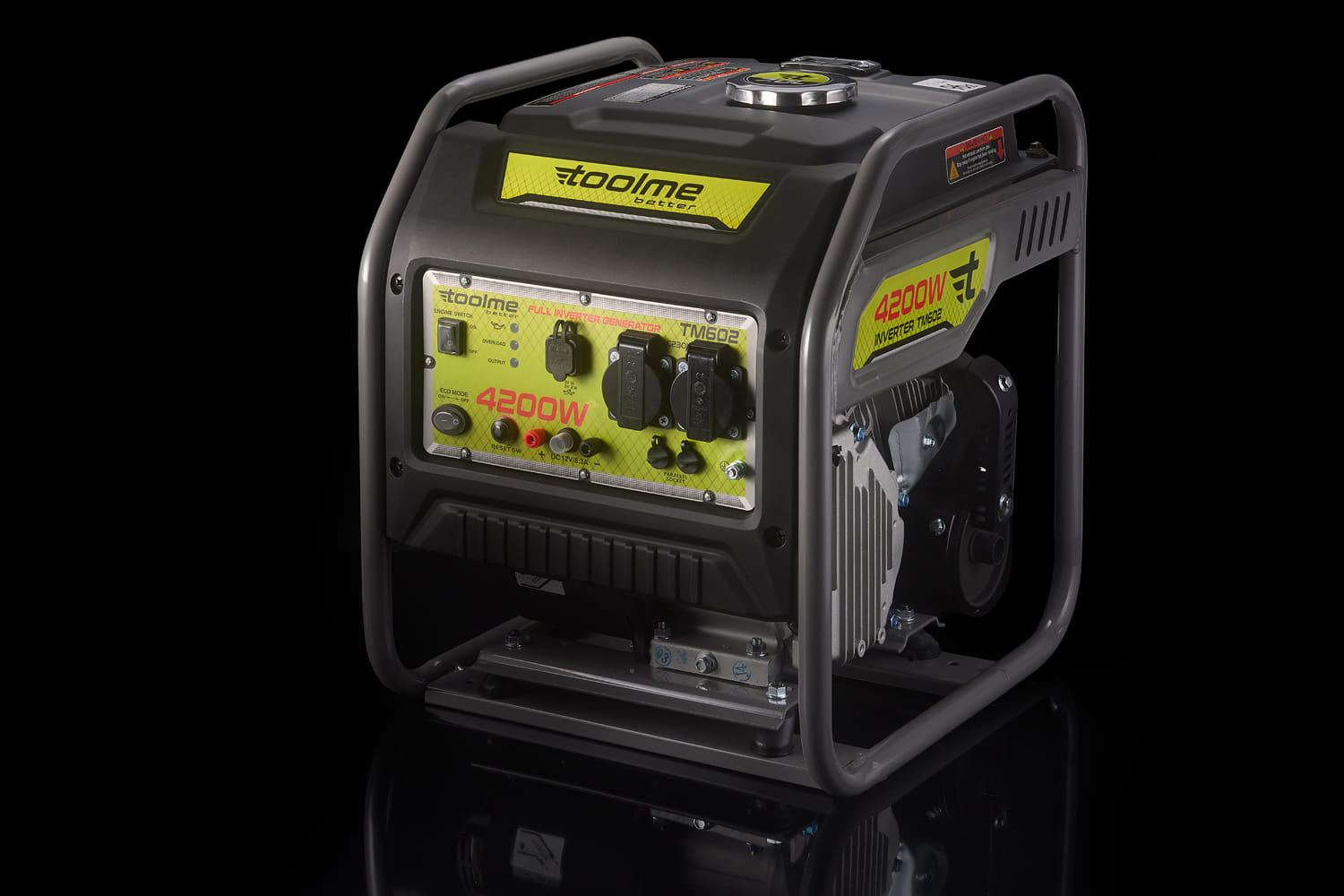 INWERTOROWY AGREGAT PRĄDOTWÓRCZY GENERATOR Miedziany AVR inverter 4200W Rodzaj paliwa benzyna