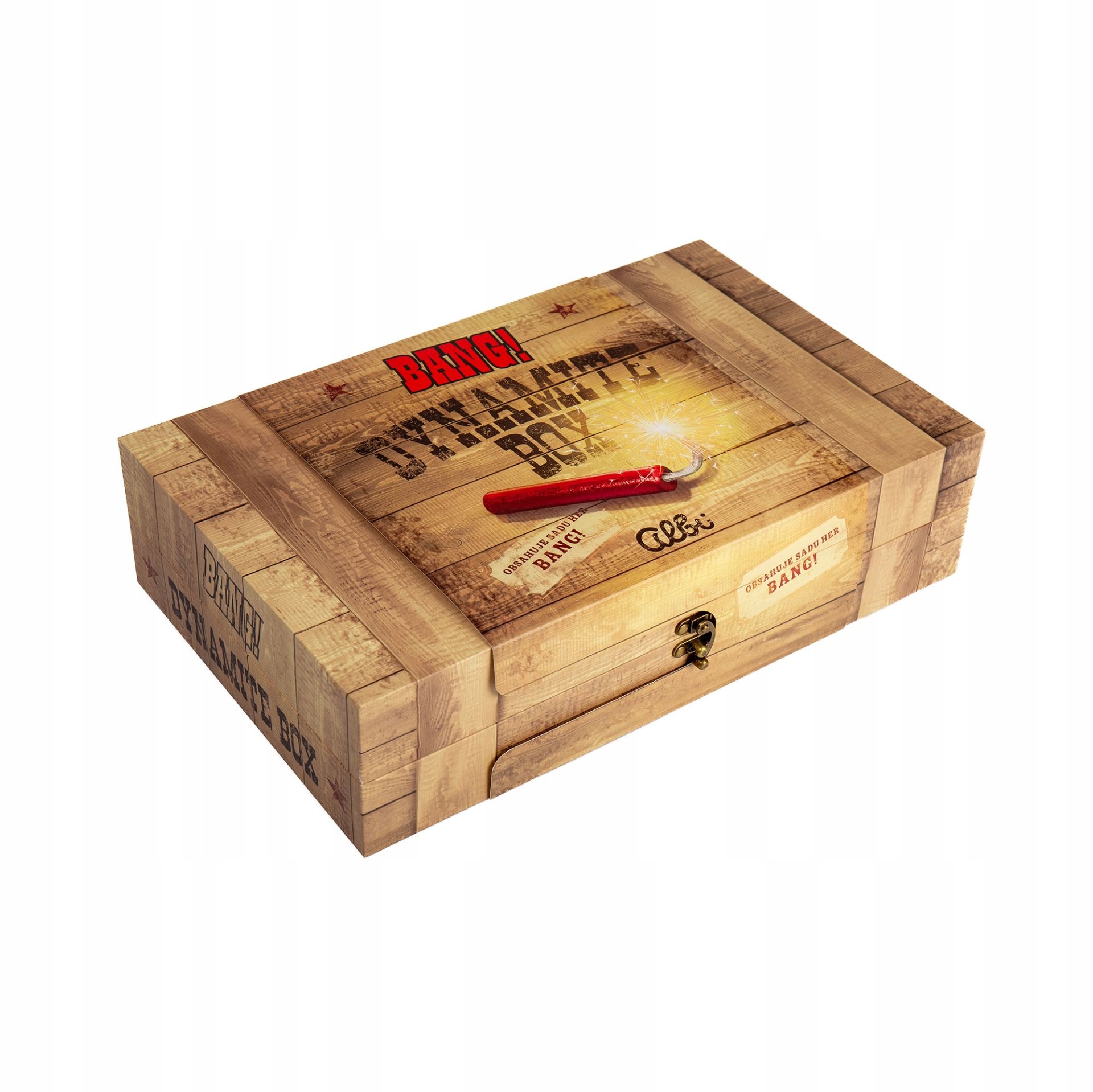 Albi Bang! Dynamite Box základní hra 9 rozšíření extra komponenty