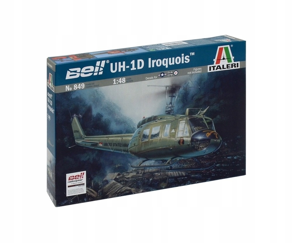 1:48 Vrtulník Bell UH-1D Iroquois Slick Italeri 0849