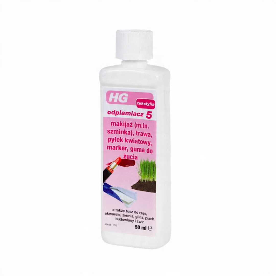 

Odplamiacz trudno zmywalnych plam 50 ml Hg