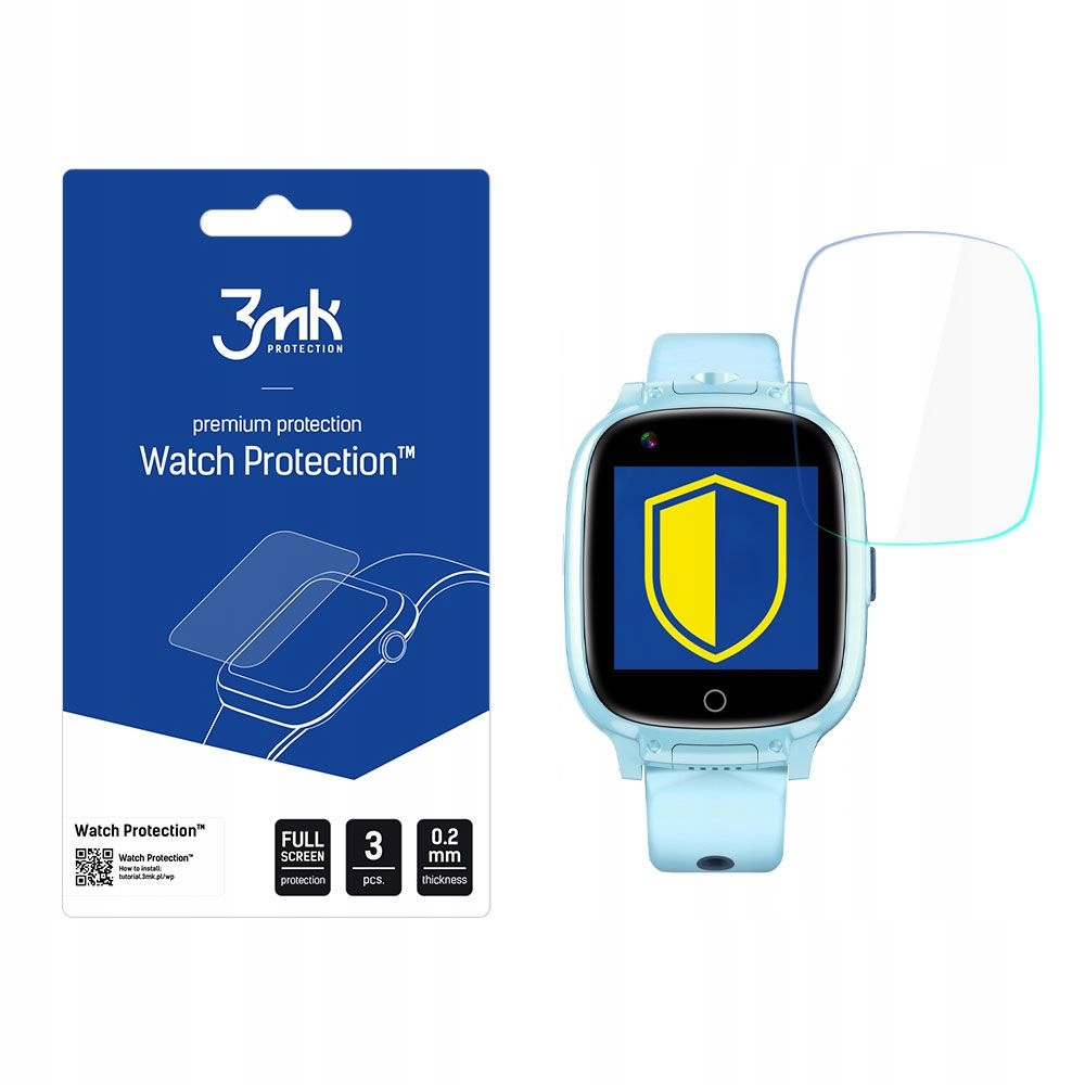 3 szt. Folia ochronna do Garett Kids Twin 4G 3mk Watch Protection