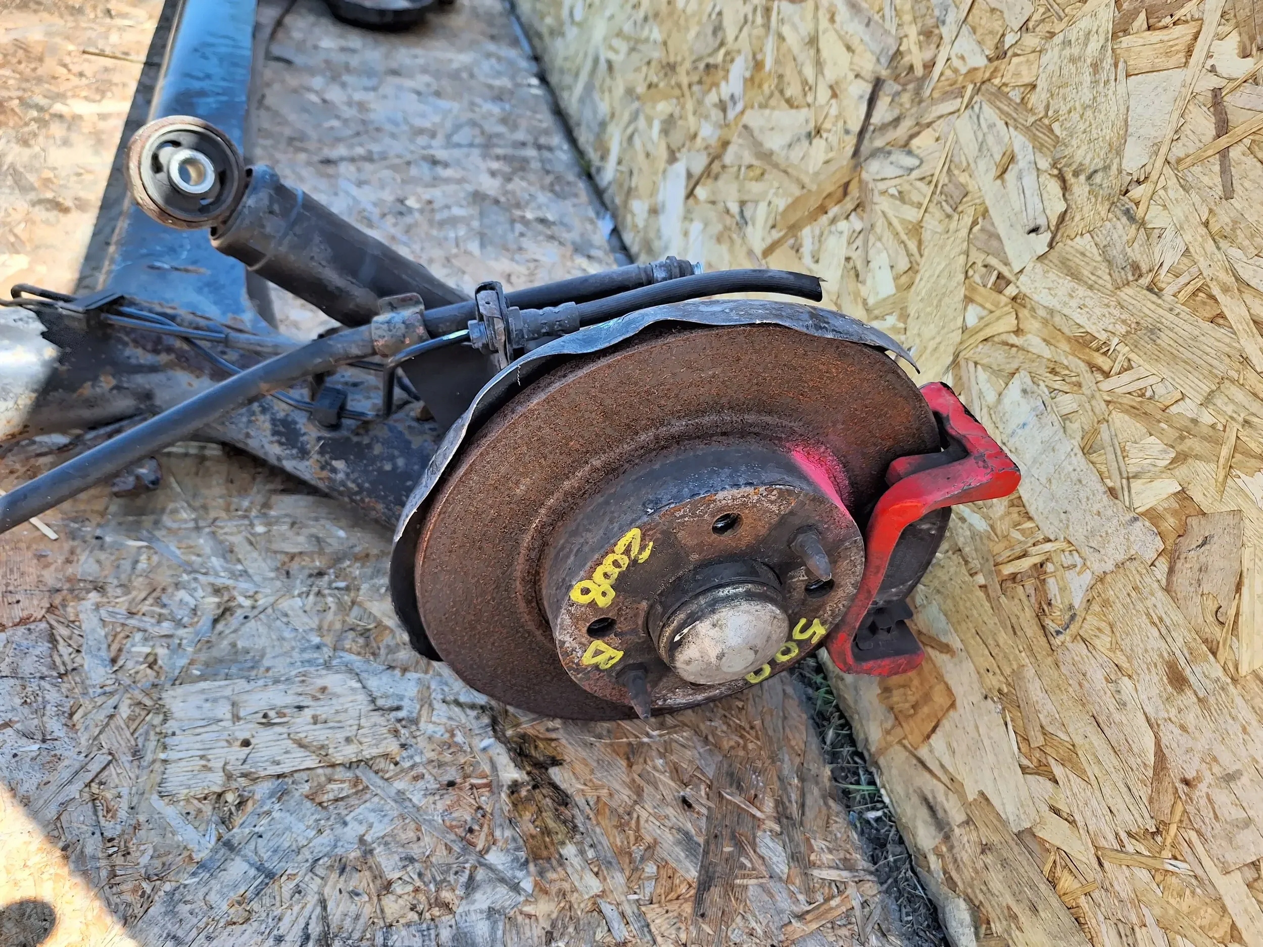 axis rear part Fiat 500 discs 07