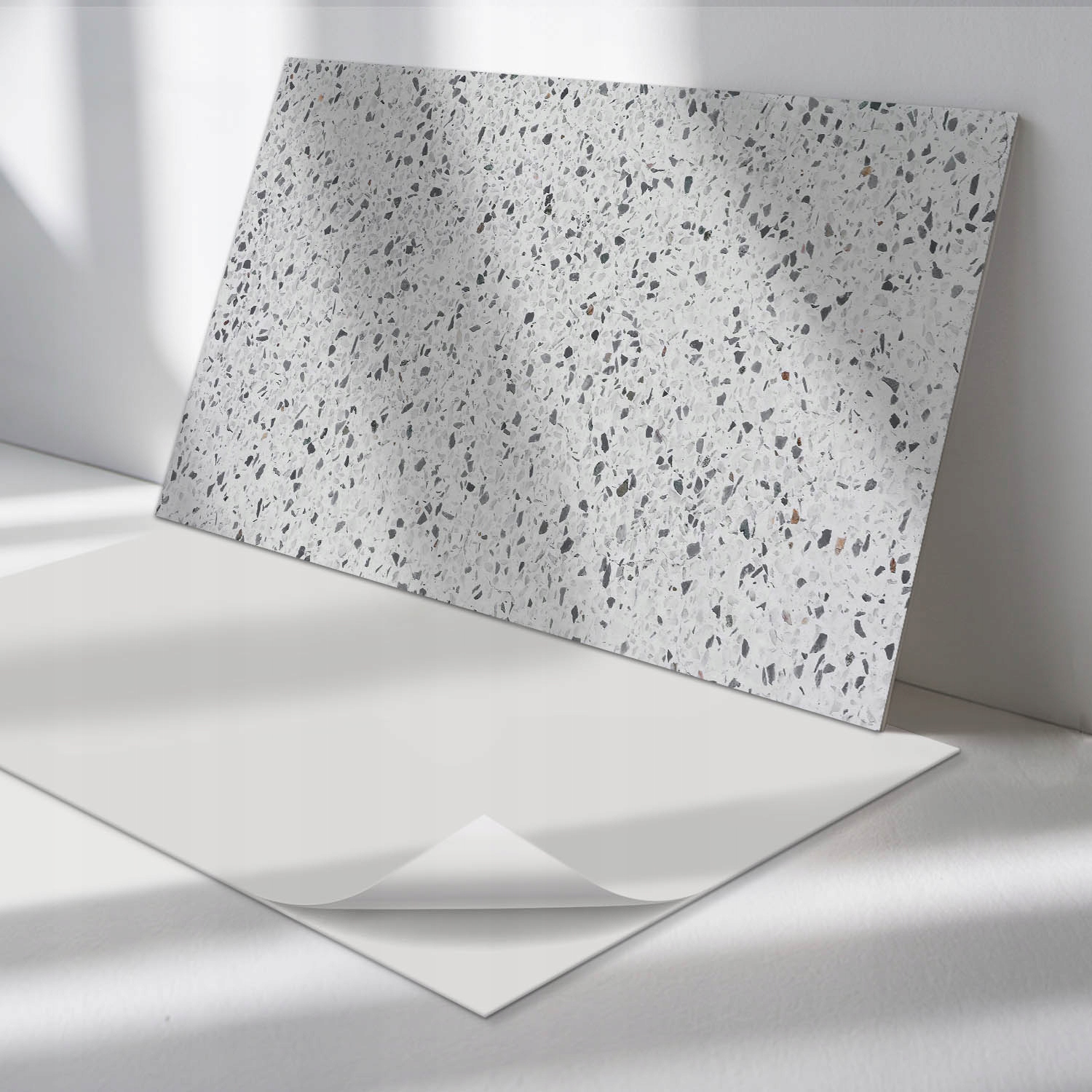 Sada nástěnných vinylových panelů Kamenný vzor s texturou 6 ks 60x30 cm