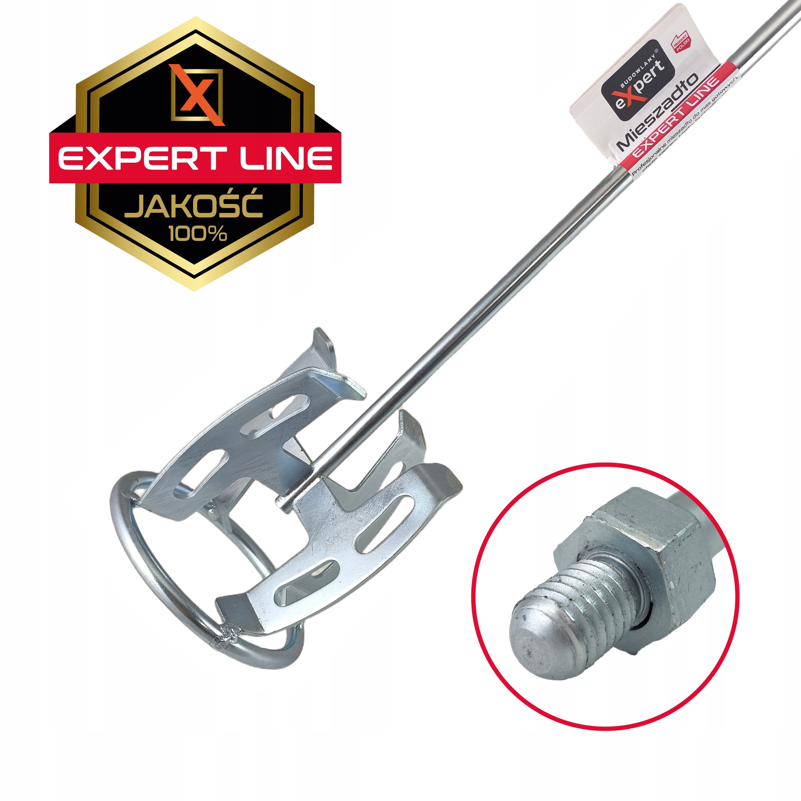 Stavební míchadlo Extra silné Profesionální Budowlany Expert 120 mm M14