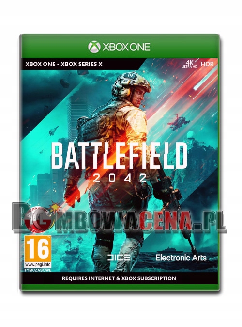 Battlefield 2042 [XBOX ONE][XSX] PL, NOVÁ, akčná hra