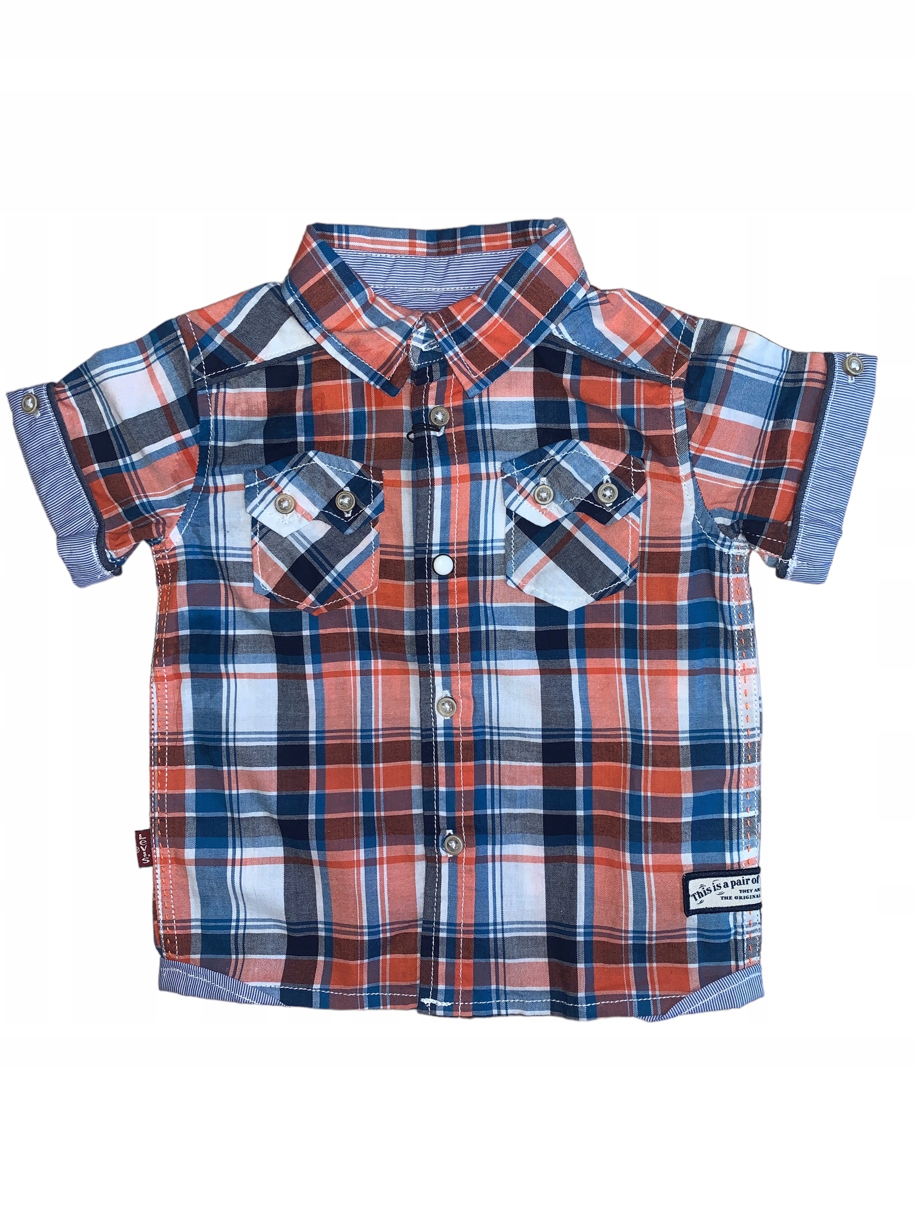 Koszula dziecięca LEVI'S w kratkę 74 cm