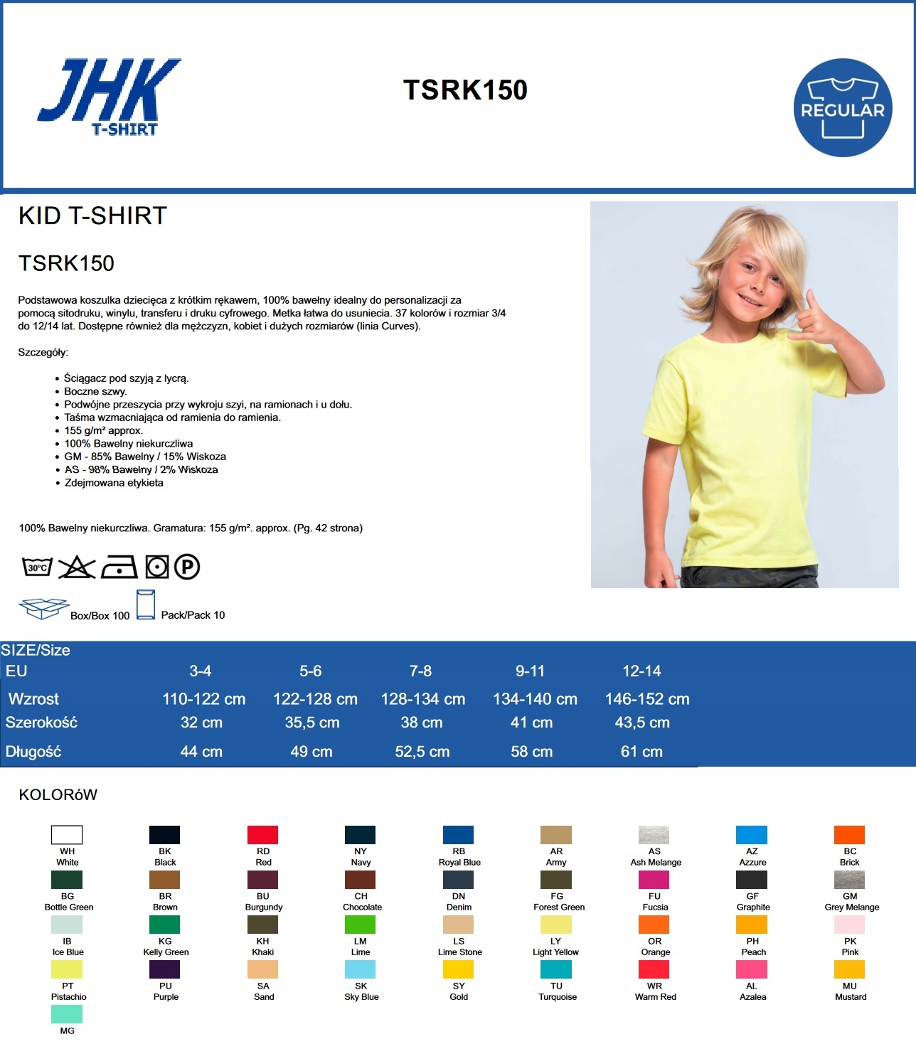KOSZULKA Z TWOIM NADRUKIEM T-SHIRT STRAŻ OSP MDP KOSZULKA KOSZAROWA JUNIOR Marka JHK