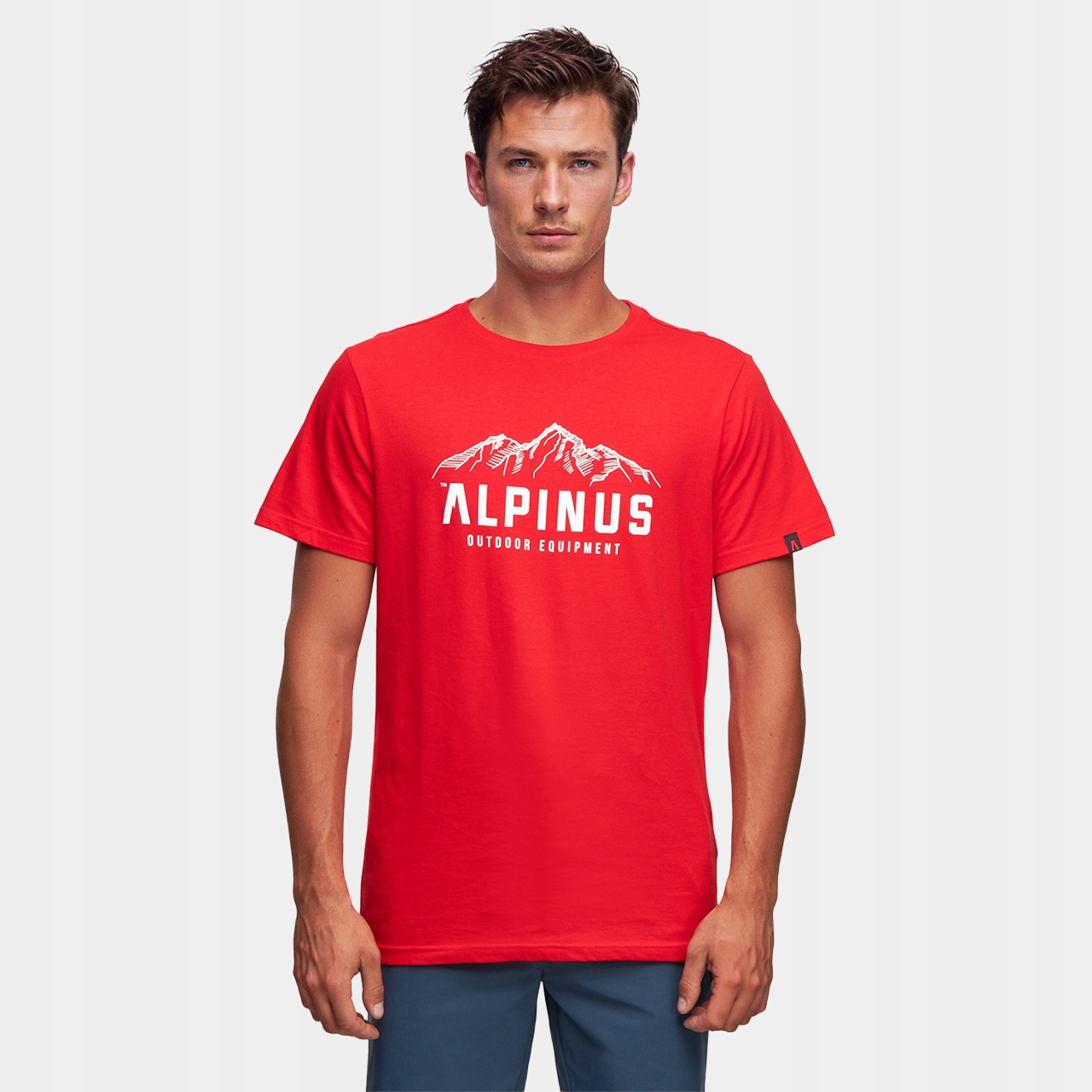 Alpinus T-shirt Koszulka Męska Bawełniana Casual Mountains FU18511 M