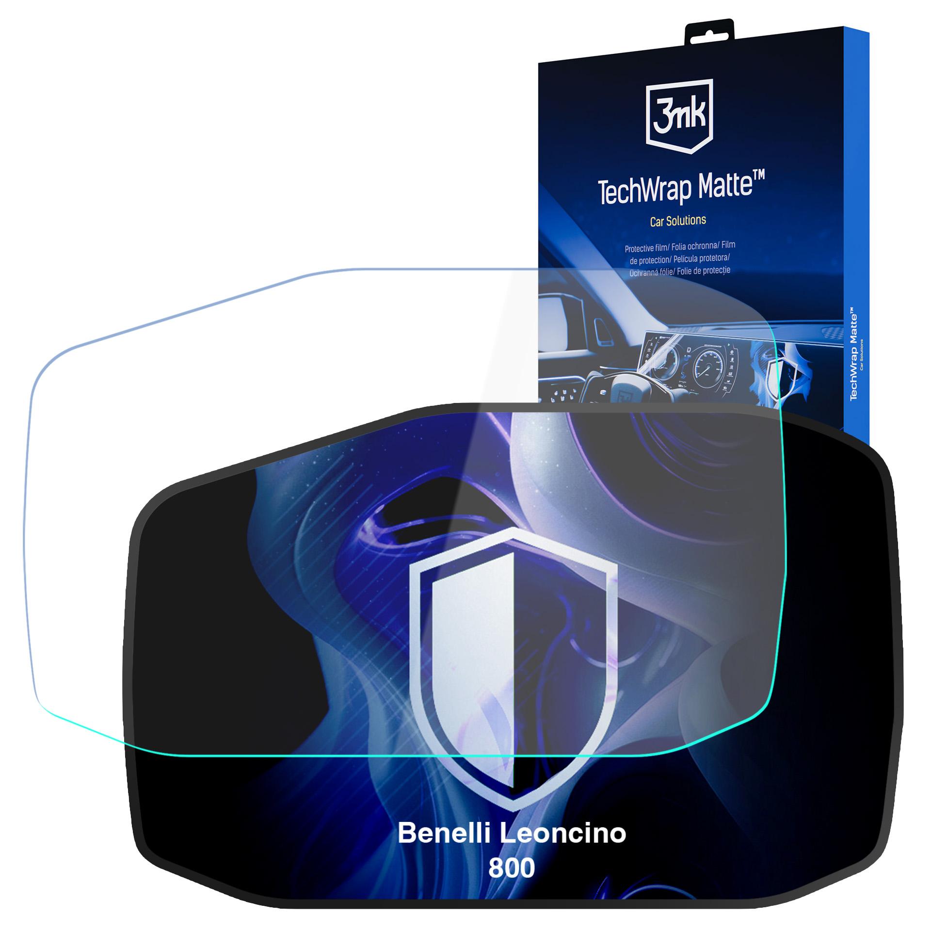 Fólie TechWrap 3mk na displej pro Benelli Leoncino 800