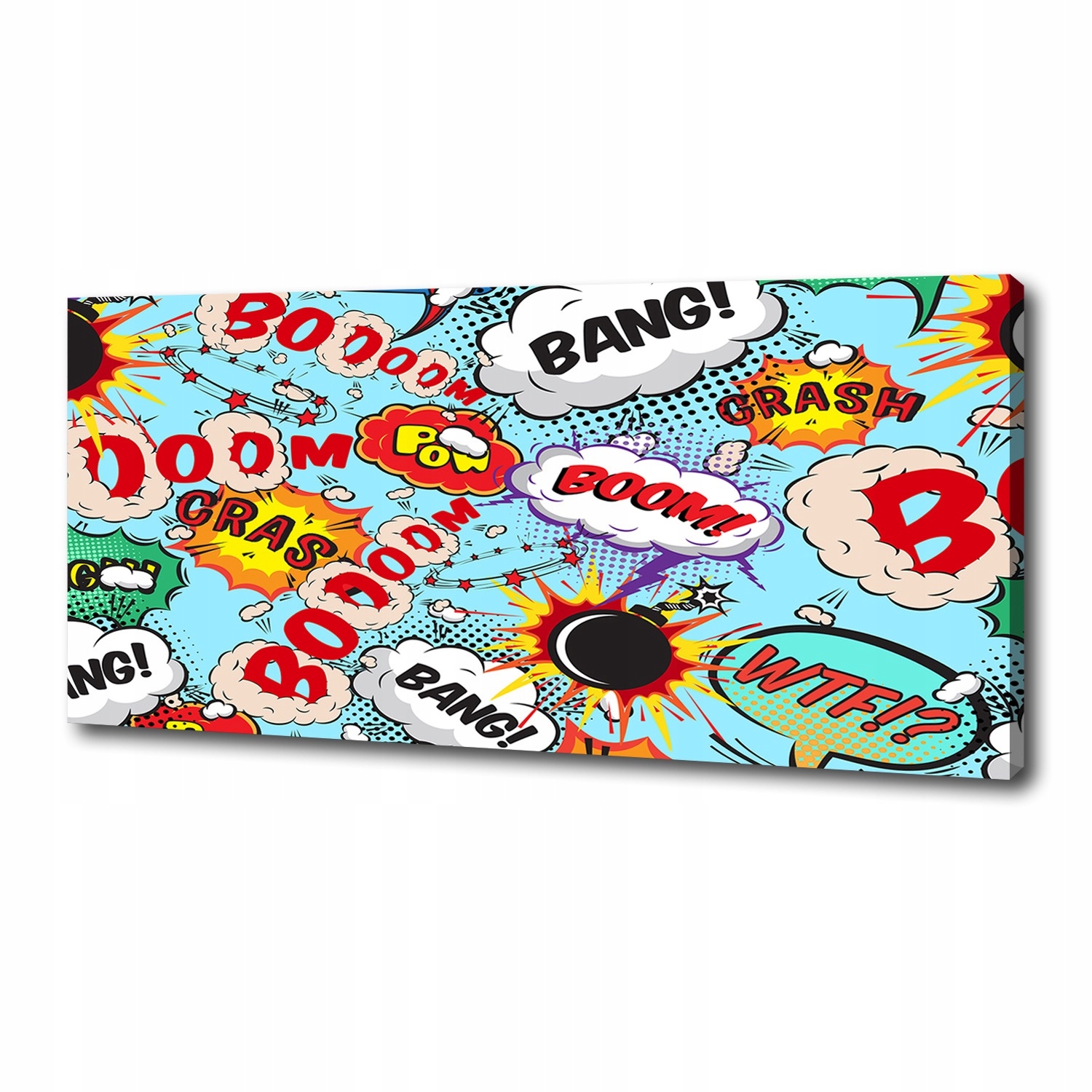 

Foto obraz duży canvas na ścianę Komiks 125x50 cm