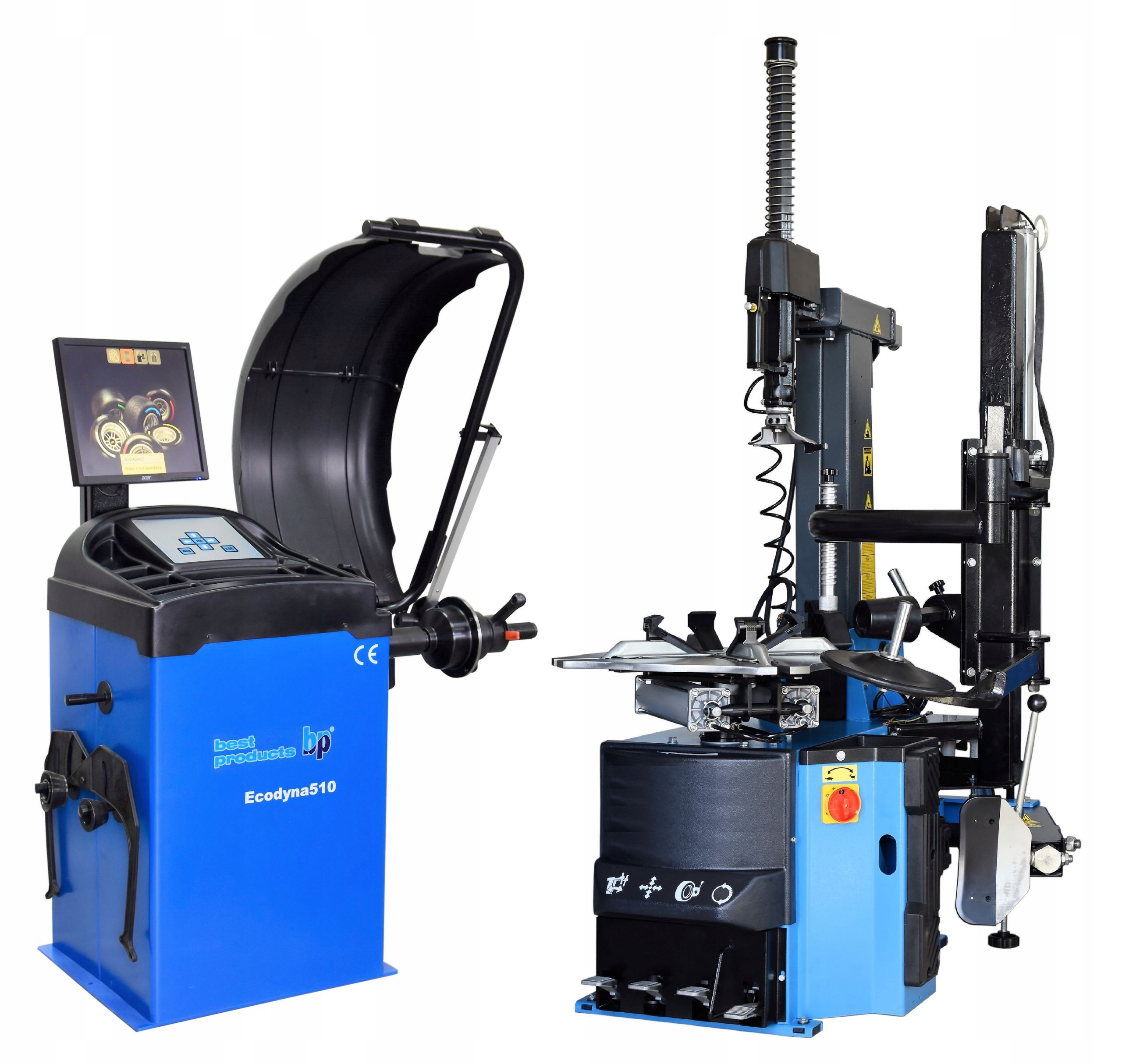 WYWAZARKA MONITOR LASER MONTAZOWNICA RAMIE 2 BIEGI