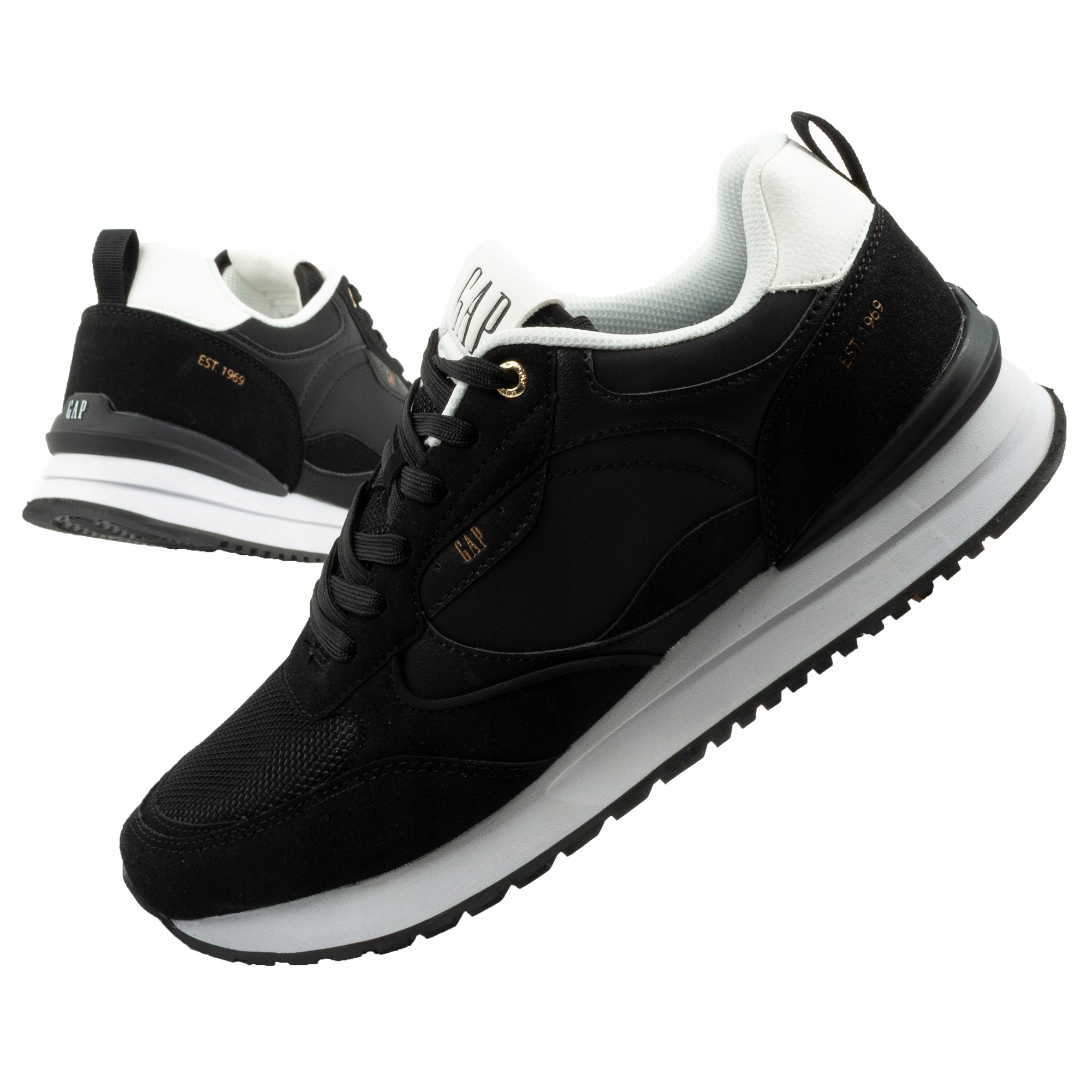 Pánské sportovní boty Gap Run Spirit Basic vel.45 tenisky černé módní