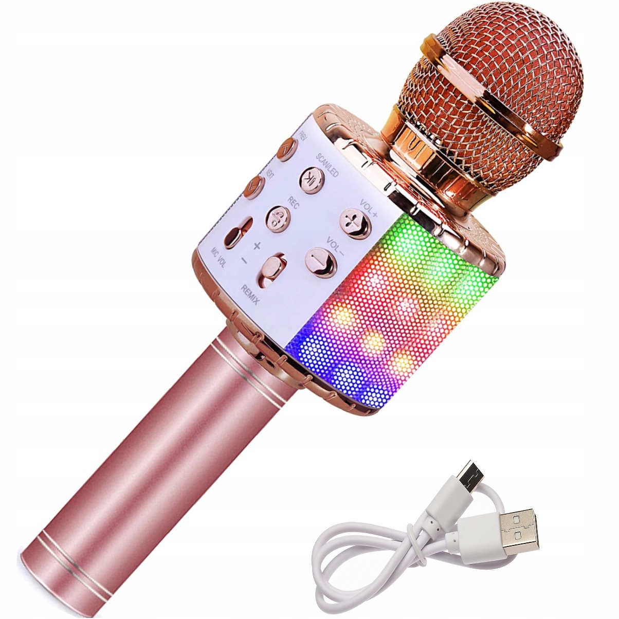 

Mikrofon Bezprzewodowy Karaoke - Bluetooth Głośnik