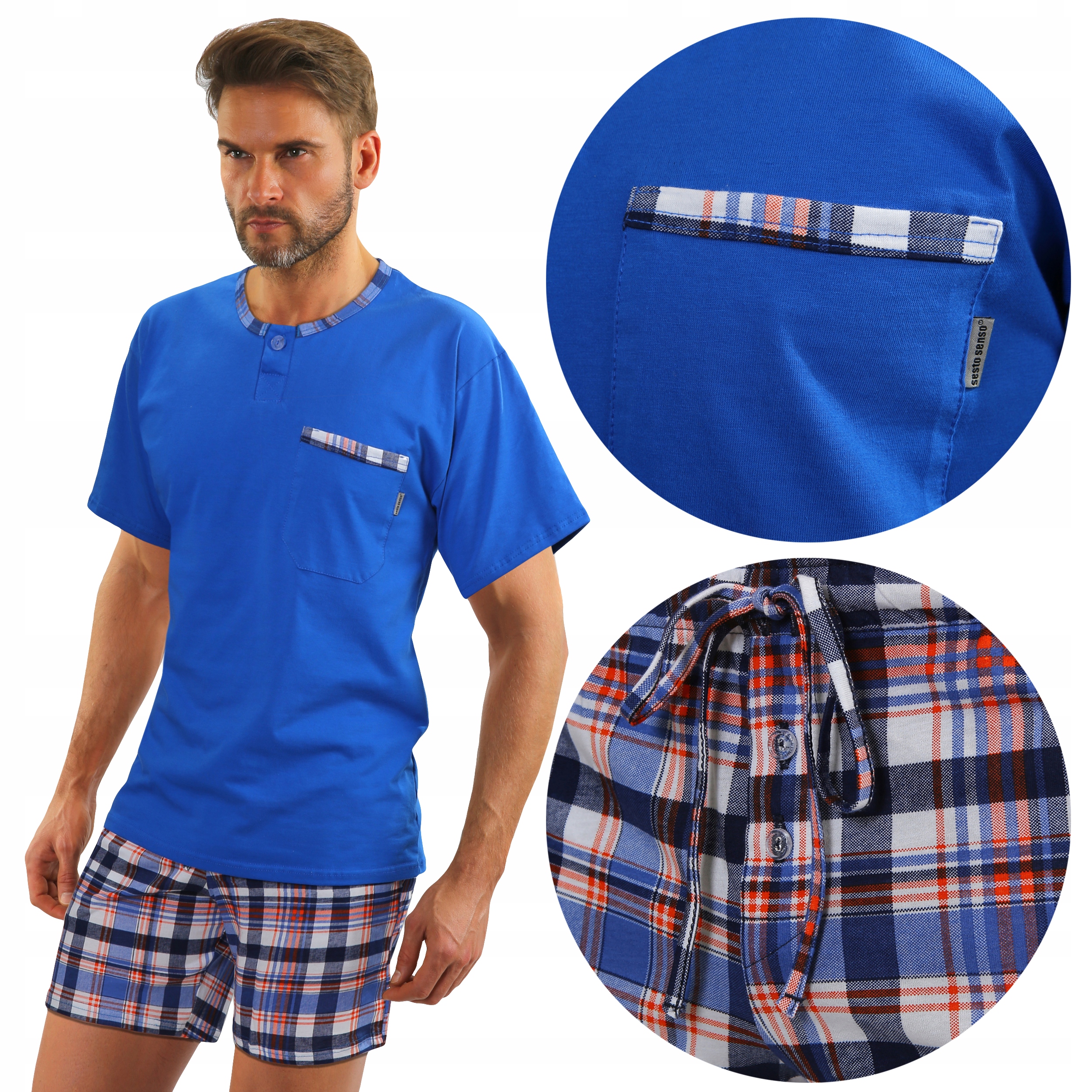 

Sesto Senso piżama kr. rękaw 2243/09 bawełna, XXL