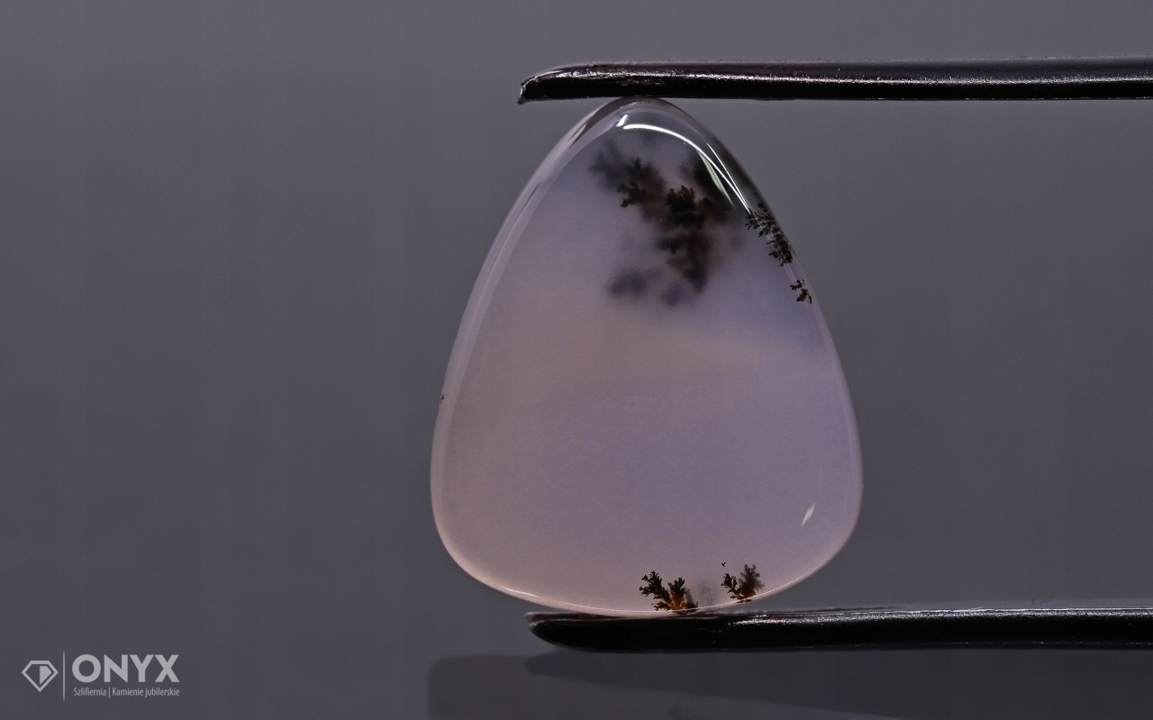 Dendritový achát z Kazachstánu nepravidelná destička