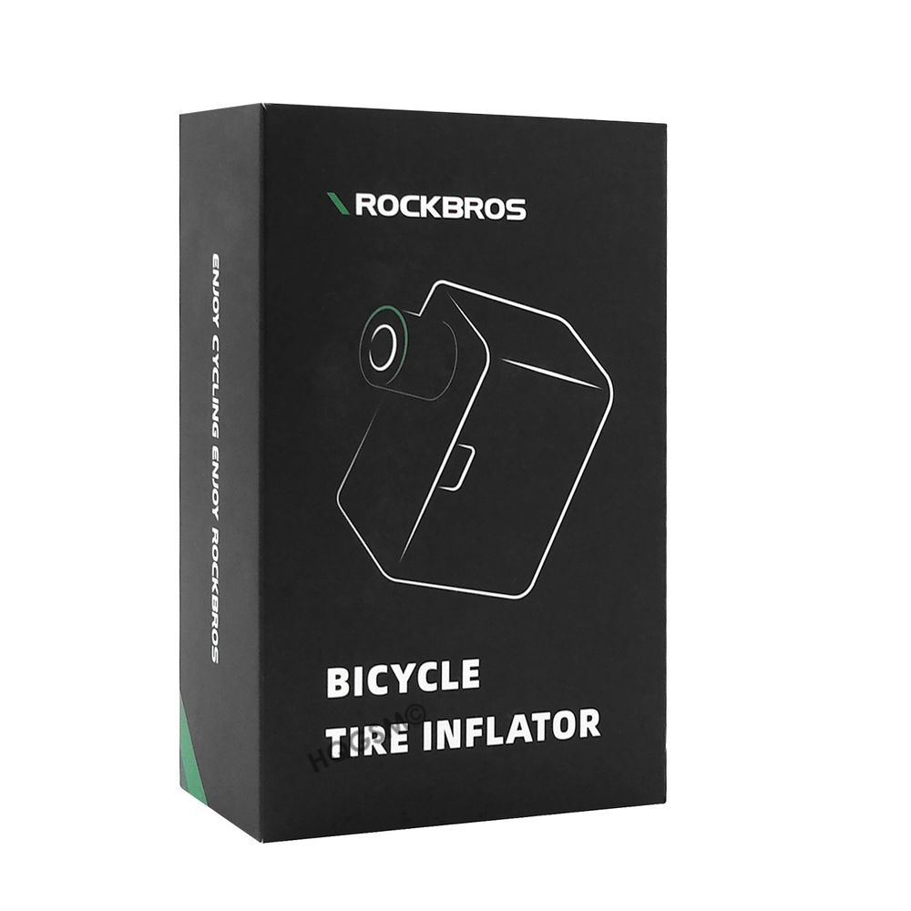 Automatyczna Mini Pompka Rowerowa Rockbros z Akumulatorem USB-C, Kompresor Cechy dodatkowe wężyk