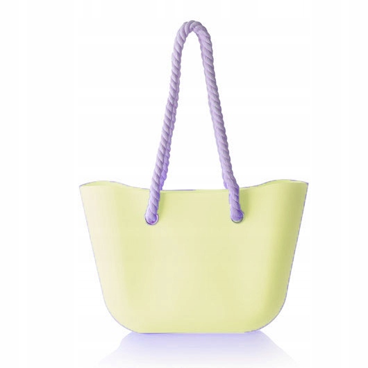 

O Torba Gumowa Torebka Hobo Jelly Shopper Bag Tgla