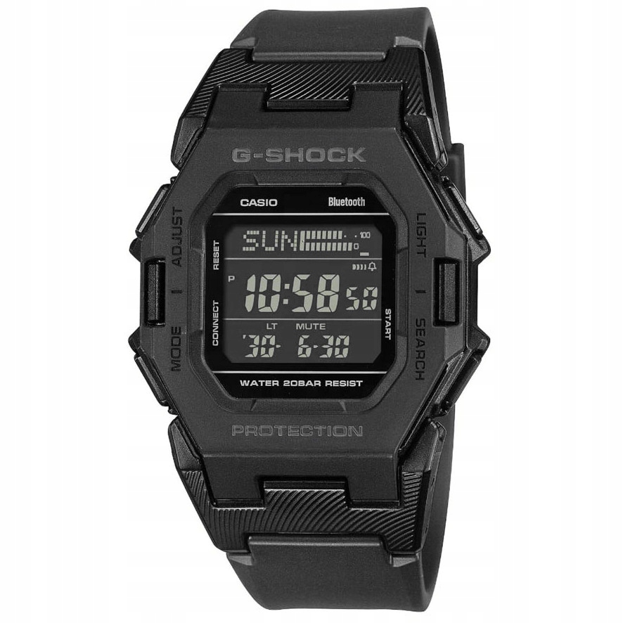 Casio G-Shock GD-B500-1ER Bluetooth 200 m Černý