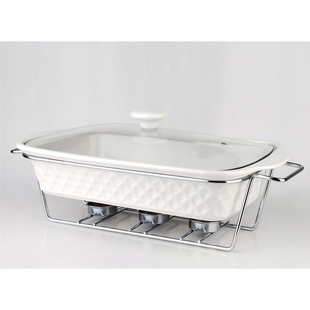 NACZYNIE CERAMICZNE PODGRZEWACZ DIAMOND 2L BIAŁY Stan opakowania oryginalne