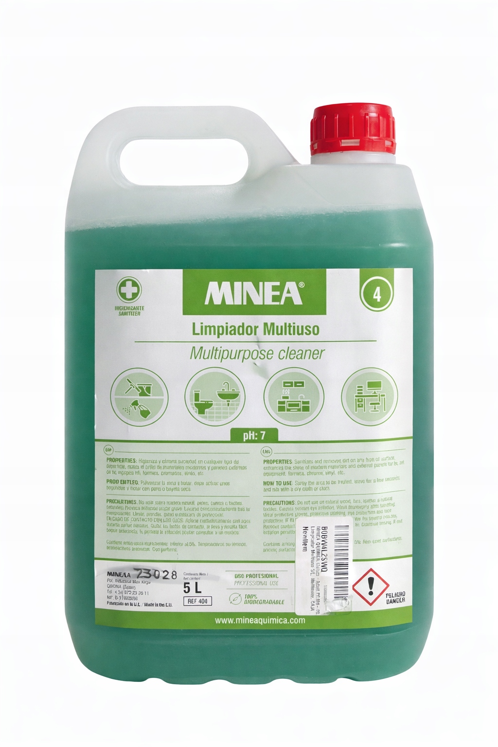 Minea Multipurpose Cleaner 5L Profesionální přípravek na mnoho povrchů