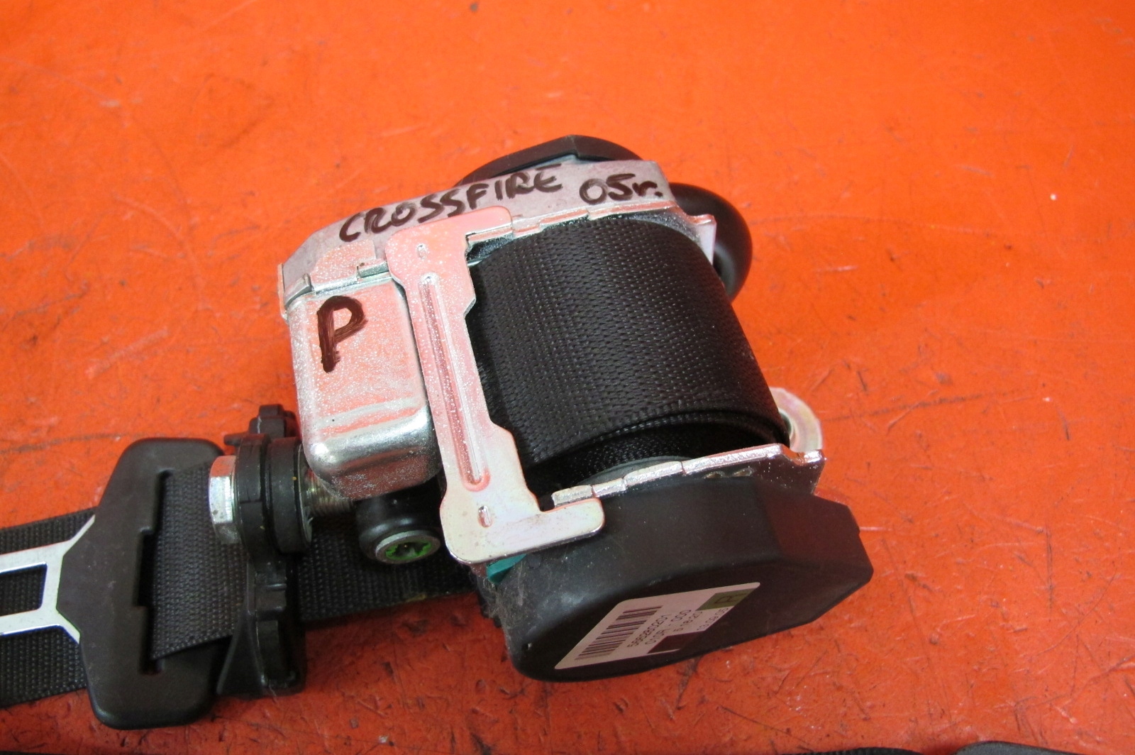 Chrysler CROSSFIRE tension belt safety right front front 566280201