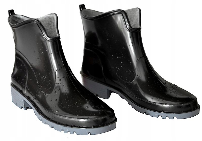 Kalosze ELKE damskie krótkie botki gumowce r 37 Model ELKE 930