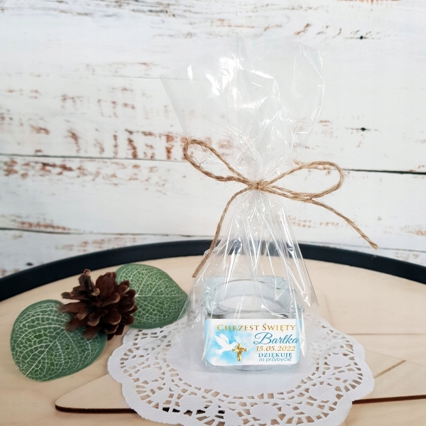 5 szt. Świecznik Świeczka Chrzest Podziękowanie Rodzaj inny