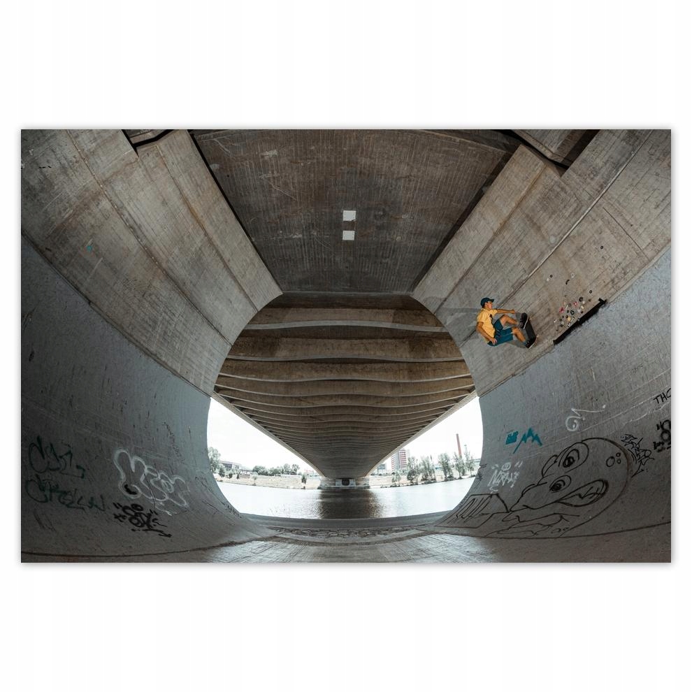 

Plakat 93x62 Deskorolka Deska Skoki