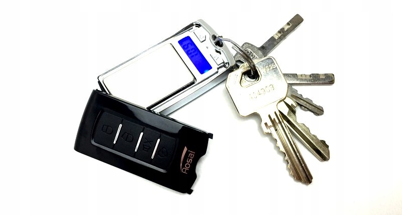 Elektronická Váha Mini Klíček Do Auta 0,01 G