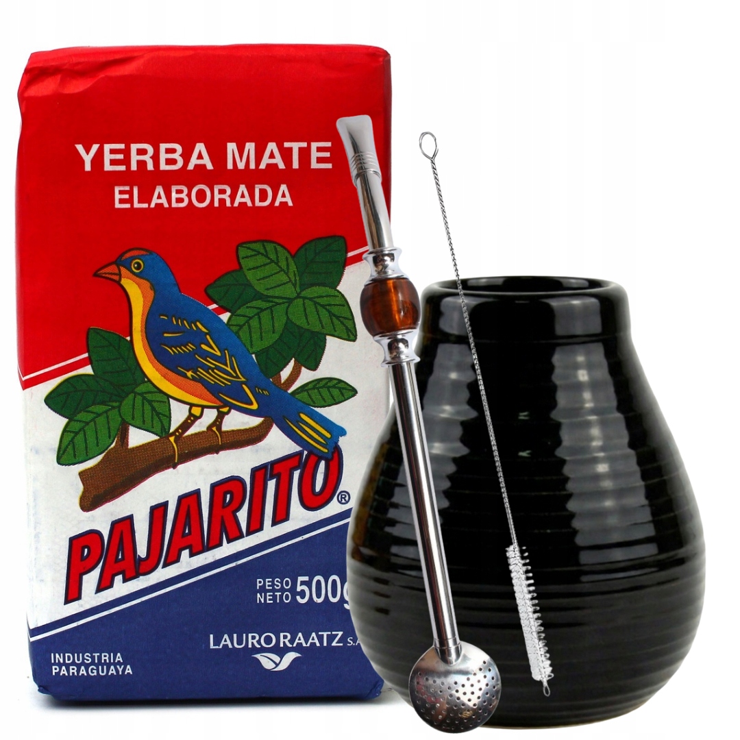 Levně Paraguayský set Yerba Mate Pajarito Tradicional Tykva a Bombilla