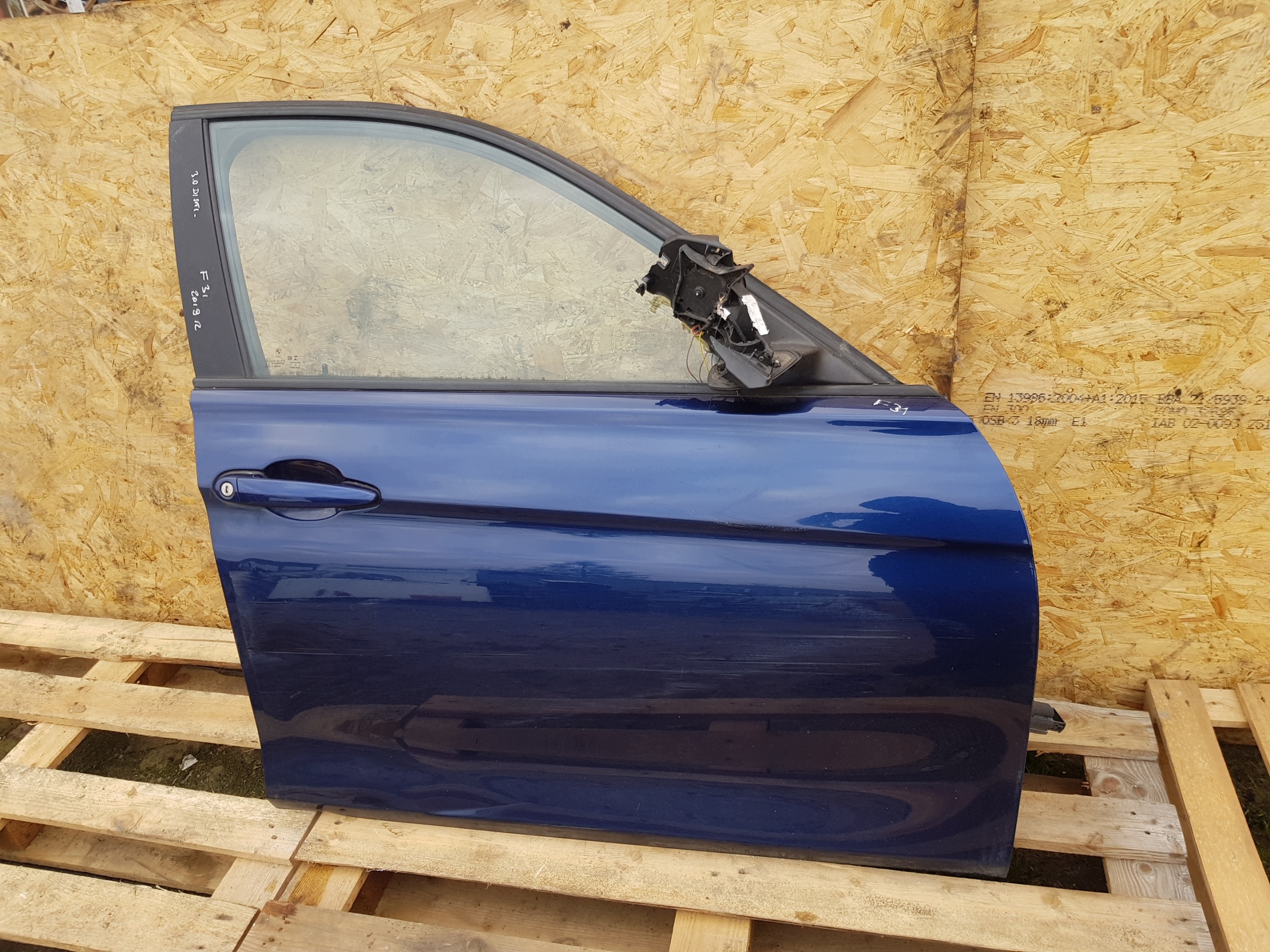 BMW 3 F30 F31 door front front right GRANATOWE