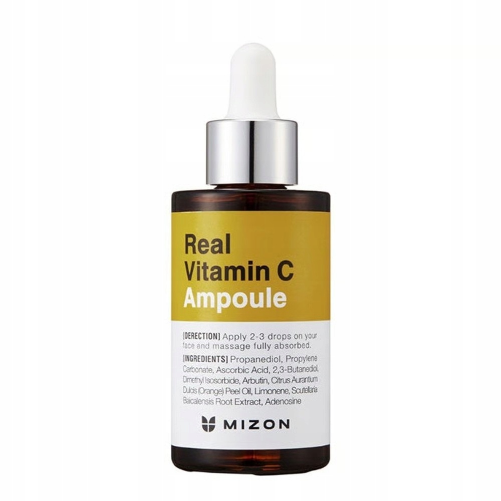 Mizon Real Vitamin C Ampoule Rozjasňující Ampule Na Obličej S Vitamínem C