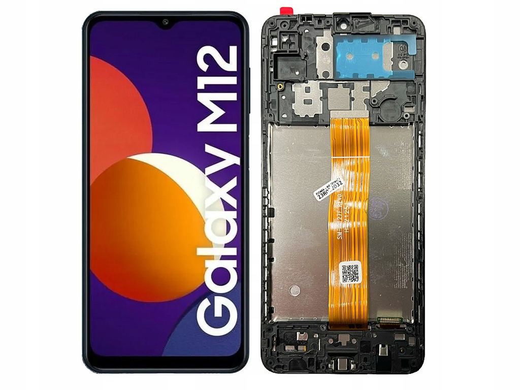 WYŚWIETLACZ LCD EKRAN SZYBKA DOTYK DO SAMSUNG GALAXY M12 SM-M127F RAMKA