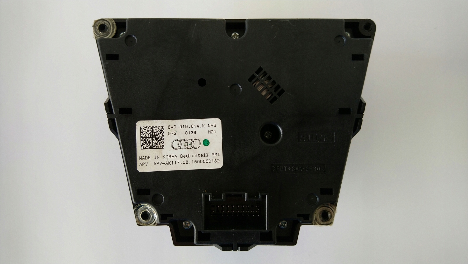 AUDI A4 B9 8W0 control panel MMI 8W0919614K