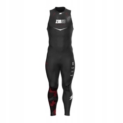 Zerod Pianka triathlonowa bez rękawów męska Flex Sleeveless black/red L