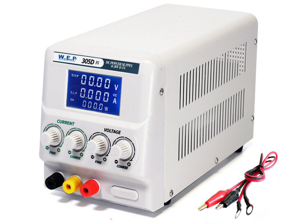 Zasilacz WEP 305D IV 30V5A Laboratoryjny Serwisowy Marka Hotair